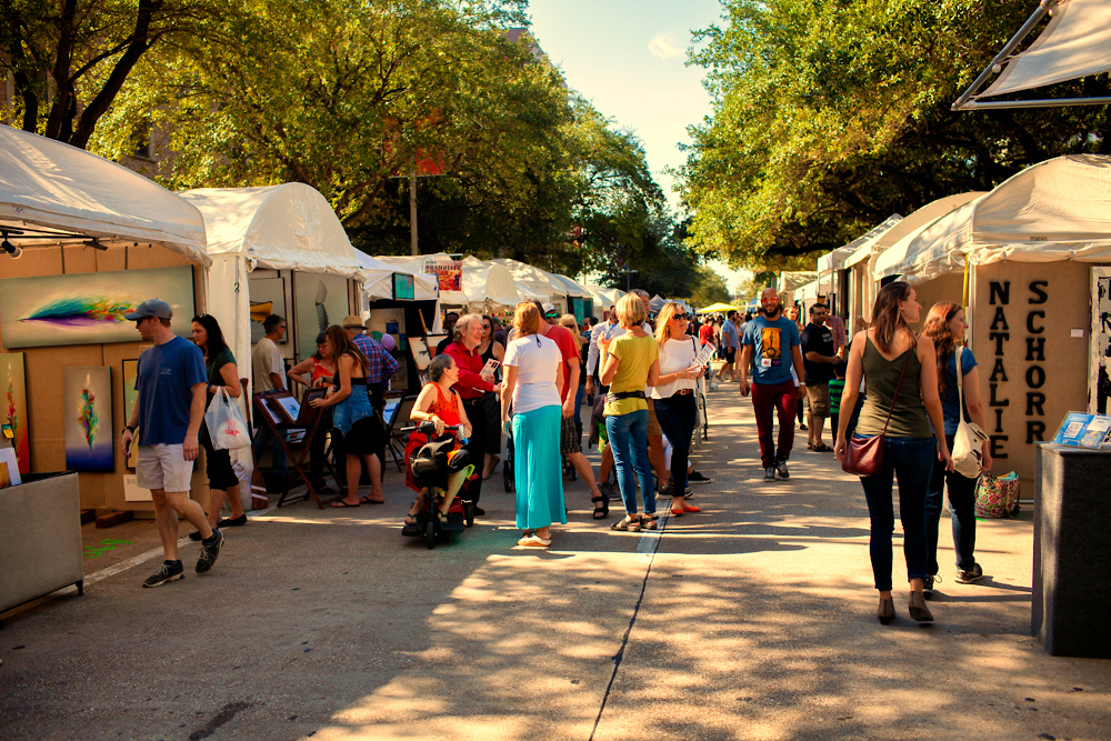 Bayou City Art Festival Downtown is Back This Weekend!