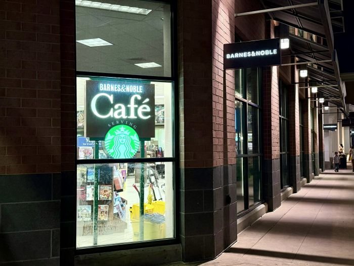 Barnes Noble Cafe updated