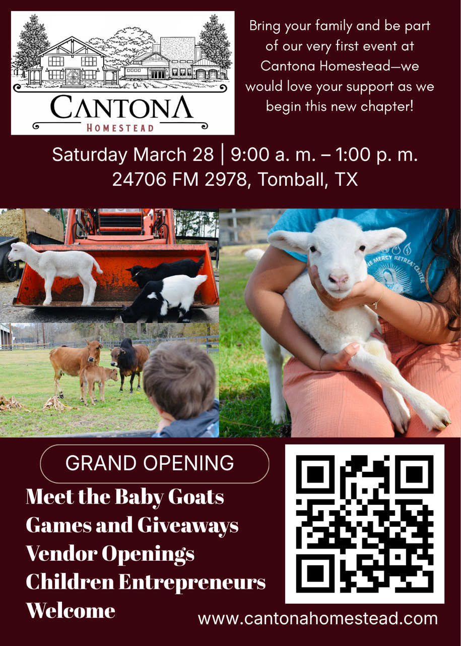 Cantona Homestead Invite 2