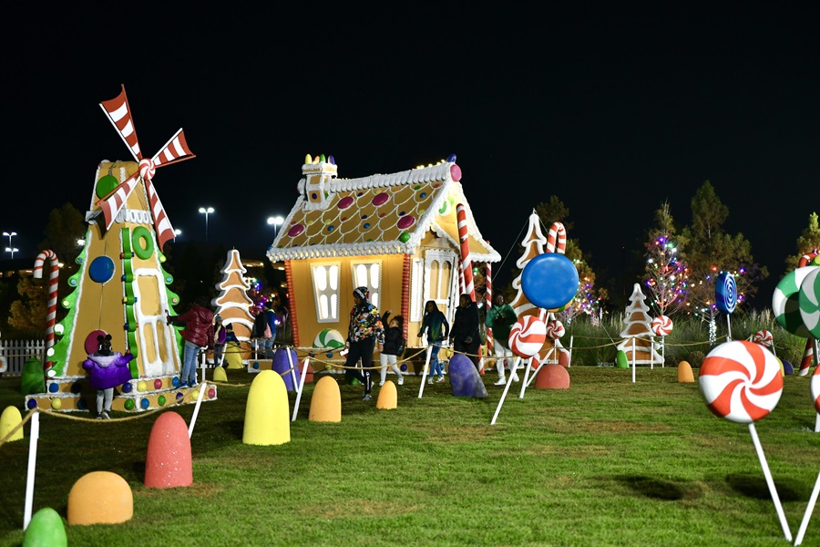 Giant Gingerbread Village 4 1