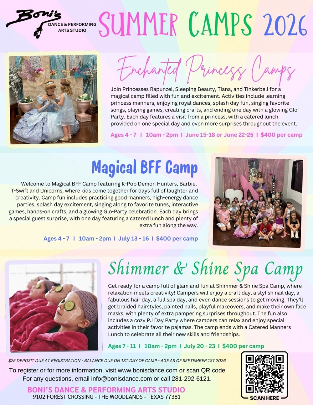 bonis summer camps 2026