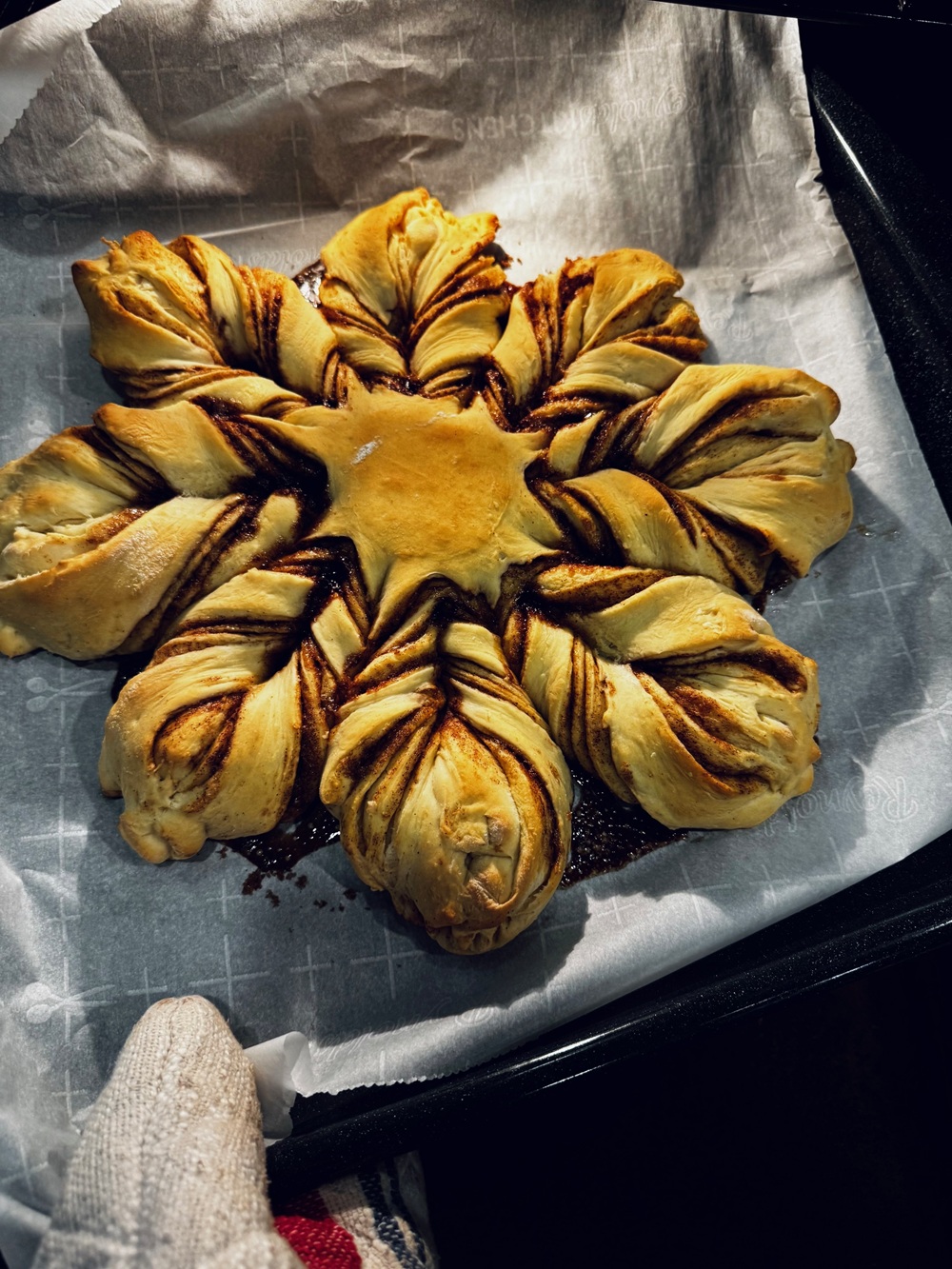 cinnamon star bread woodlandsmommy