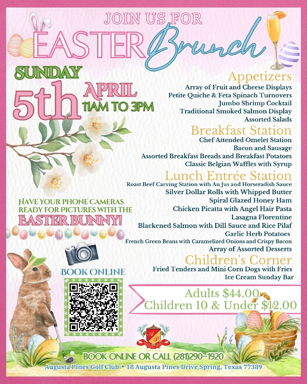 easter brunch augustapines
