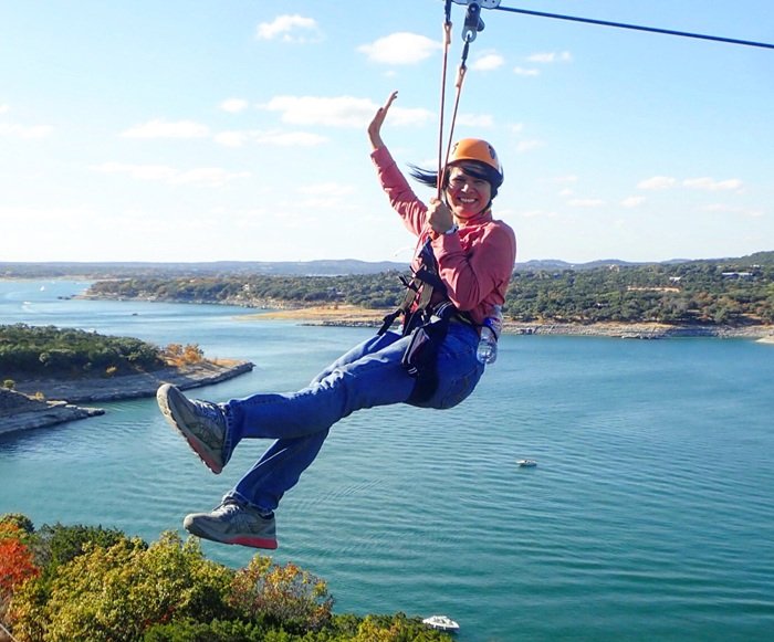 lake traviz zipline2