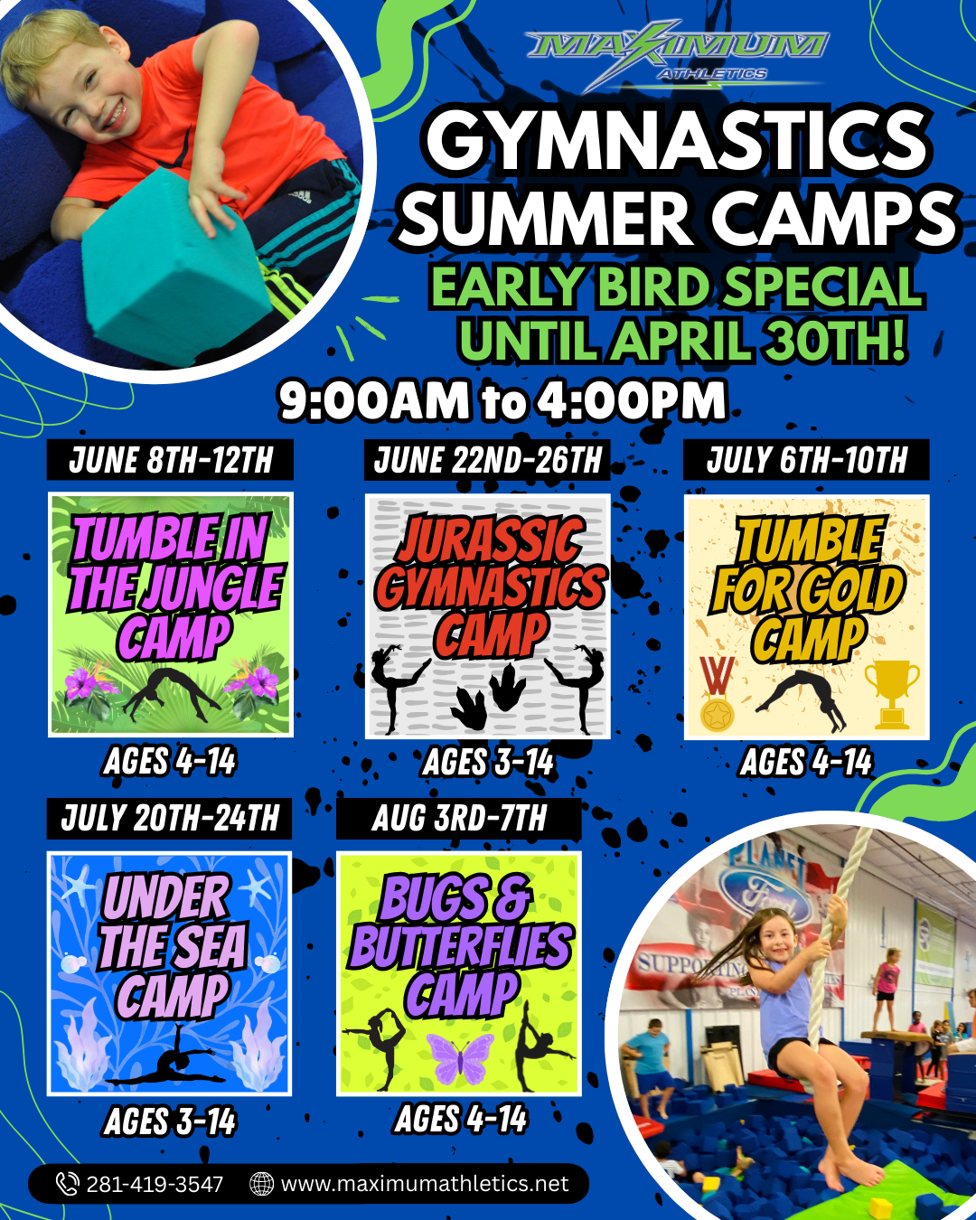 maximum summer camps 2026