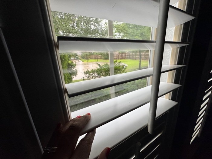 shutters opening