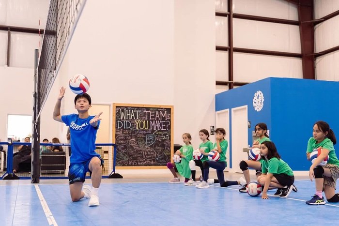the volleyball school summercamp2026