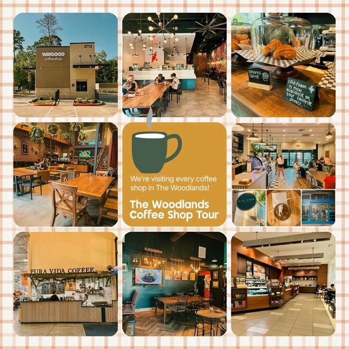 thewoodlandscoffeeshoptour woodlandsmommy